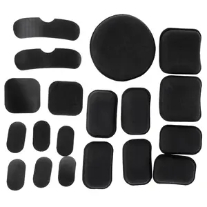 19Pcs Bike Helmet Padding Kit, Universal Bicycle Replacement Foam Pads