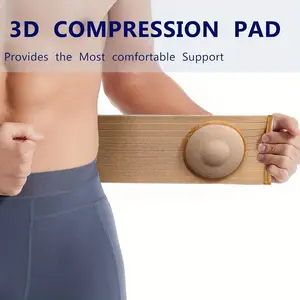 1 umbilical support Adjustable for umbilical hernia and inguinal hernia, with black designed for postoperative use to ensure a comfortable fit.