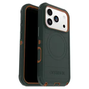 OtterBox Defender Pro MagSafe Case with Camera Control for Apple iPhone 17 Pro - Green Intrigue