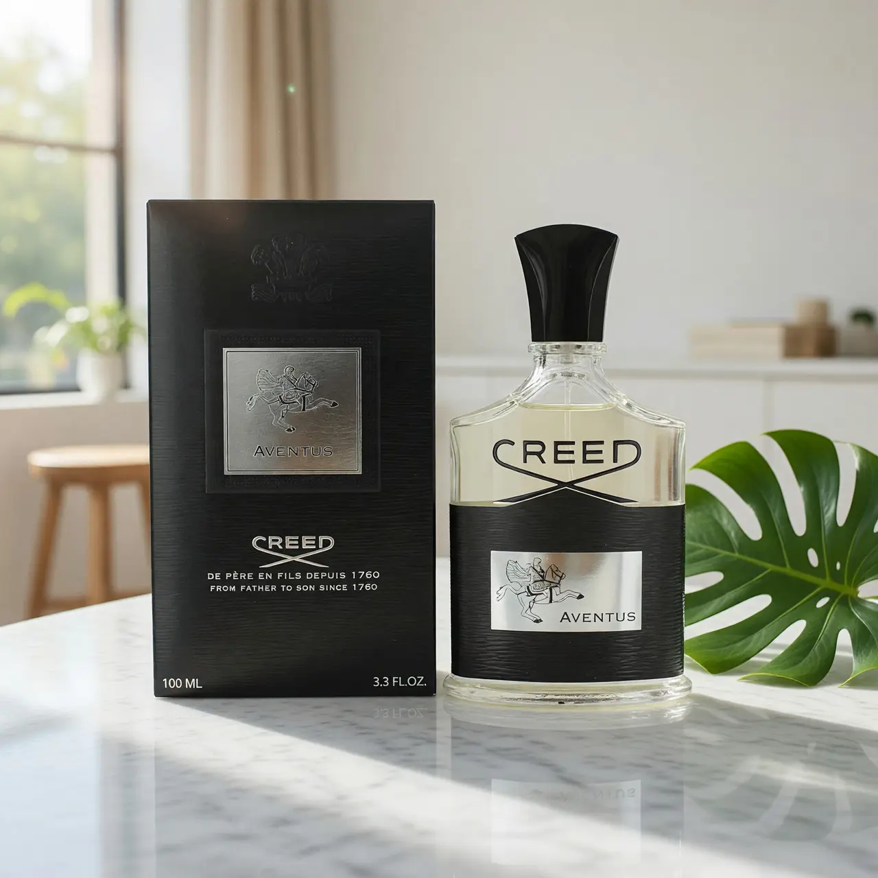 Creed AVENTUS For Men Eau de Parfum EDP Spray / 3.3 oz New In Box