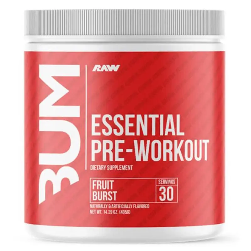 Raw Nutrition CBUM Essential Pre-Workout Fitness Supplement