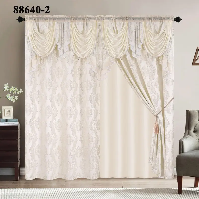 Curtains jacquard