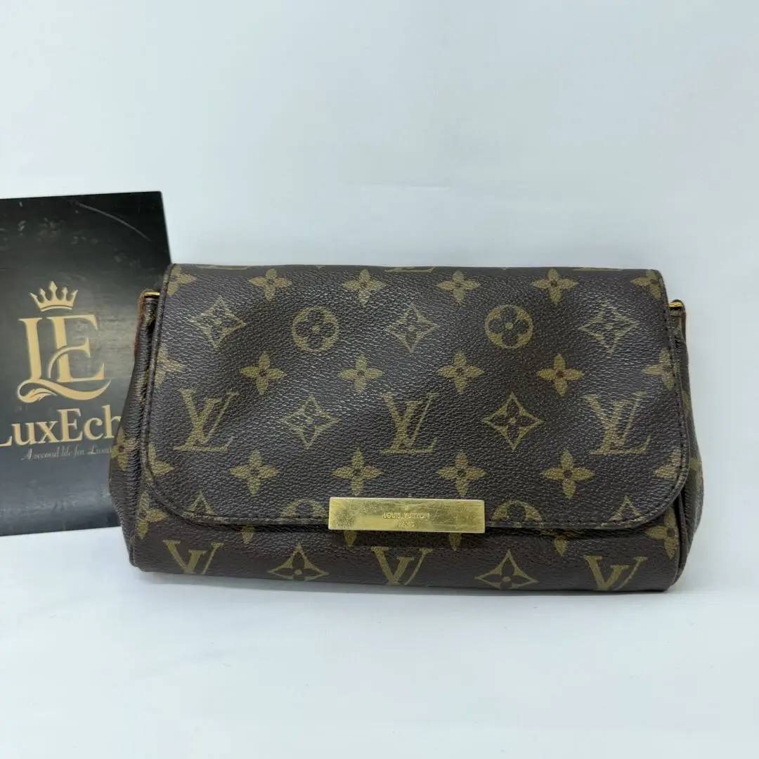 Pre-owned Louis Vuitton Favorite Clutch in Monogram Canvas, 2016 Production