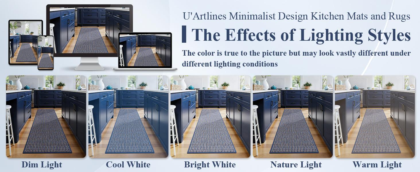 [HomeEssentialsRestock] HEBE Washable Front Door Mat, Super Absorbent & Stain Resistant Pet-Friendly Indoor Door mat, Low Profile Non-Slip Washable Backing for Entryway, Kitchen, Laundry, High Traffic