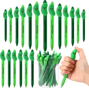 50 count Inspirational Positive Pens Bulk Employees Appreciation Gifts Affirmation Motivational Quote Pens for Graduation School Coworker Team Thank You Gifts (Pickle)