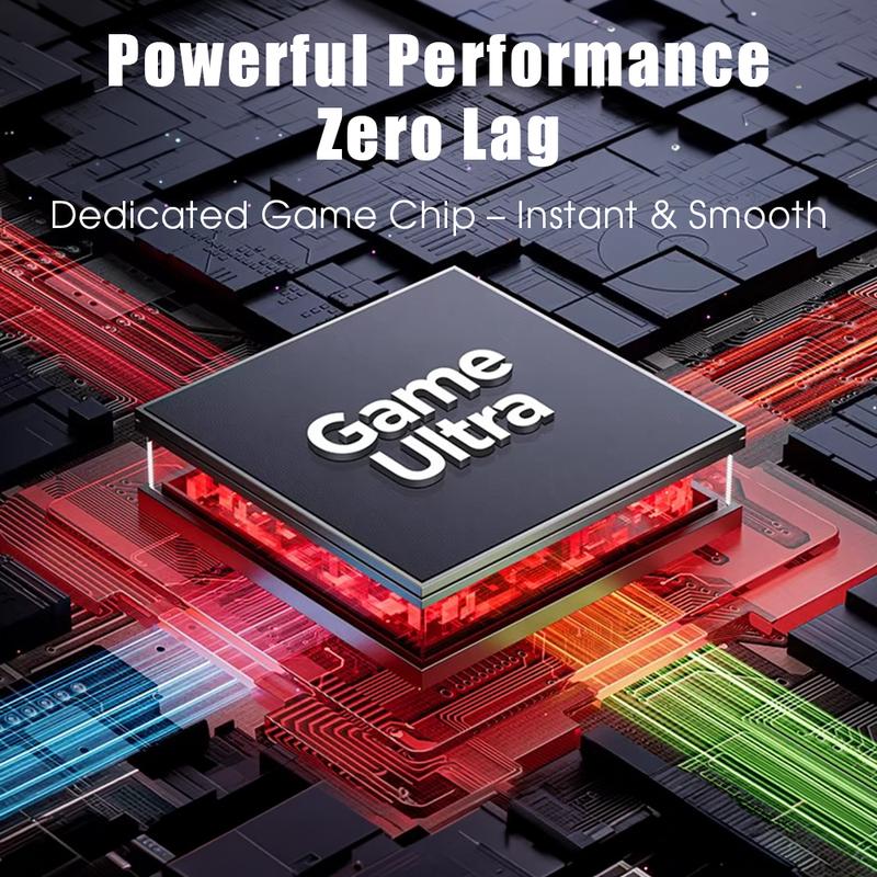 H7 Retro Game Console, 740 Classic Games, Mini TV Style with 3.5 Inch IPS Screen, Dual Wireless Controllers,​​ AV HDMI Output, for Holiday Birthday Gift