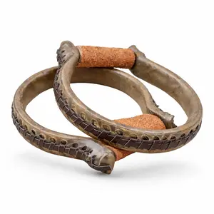 Oxbow Round Rawhide Western Stirrups