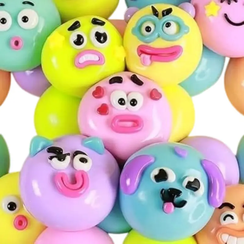 A new type of squeezable toy featuring a unique, quirky design and customizable facial expressions. It is perfect for relieving work-related stress  and providing entertainment during daily leisure time.