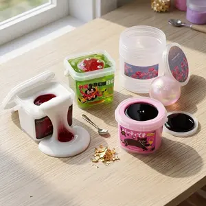 Color-Mixing, Fascia-like Texture — Water Slime | Halloween Organs, Alien Creatures, Tulips, Christmas Themes, Yarn Balls, Juice Series | Premium Scent | Fascia-like Texture | Whimsical Stress-Relief Toy | ASMR, Stress Relief, Fidget Toy, Best-Selling