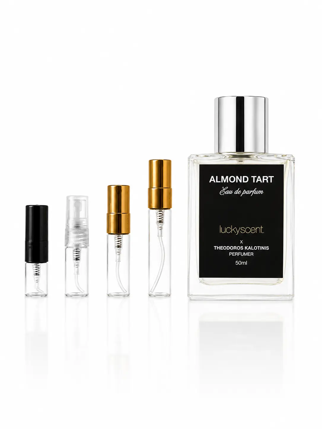 Almond-Vanilla Scented Fragrance Samples - Soft, Warm, Lightly Sweet Toasted Feel, Smooth & Cozy, Easy To Wear, Ideal For Everyday & Cooler Weather, Try Before You Buy, Available In 1ml, 2ml, 3ml, 5ml Sizes