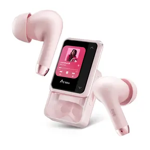 iKKO ActiveBuds AB02 Soft Pink | 62 Languages Translation, ANC, Low Latency & More! | Perfect for Travel, Classes, Meetings & Business!