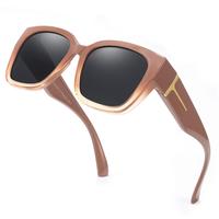 Mocha Brown Frame  Grey Lens