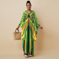 Green Abstract Print 