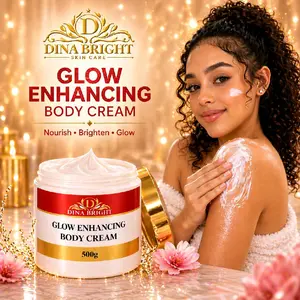 GLOW- ENHANCING BODY CREAM.