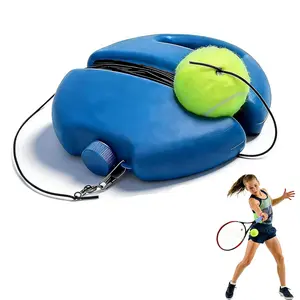 Solo Tennis Trainer Rebound Ball, 2026 Upgraded Portable Tennis Practice Wall, Tennis Ball On Rope, Portable Tennis Movement Trainer for Wall Drills & Parks or Backyard Training, for Beginners