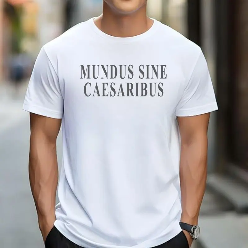 Mundus Sine Caesaribus TShirt  Philosophy Lover’s Tee Softstyle Unisex T-Shirt