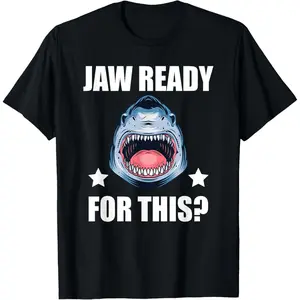 Shark Jaw Love Ocean Fish Wildlife Costume | Mens & Womens T-Shirt