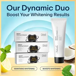 Whitening Charcoal Toothpaste that deeply cleans, lifts stubborn stains, and fortifies enamel. Helps prevent cavities while keeping breath pure. Fuleishu Oral Wellness.