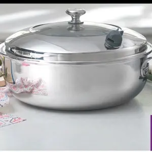 Vida Sana 10QT 5-Ply Stainless Steel Stockpot Kitchen