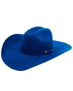Serratelli Unisex 2X Felt Cowboy Hat - Pwstars5rblu4.25