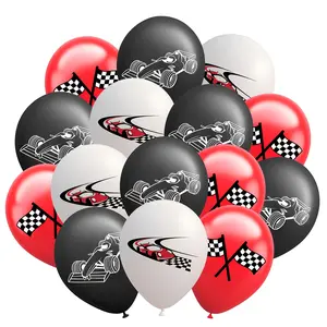 26 Racing Balloons, 12-Inch Latex Balloons, Party Decorations, Birthday Supplies, Holiday Celebrations, Engagement