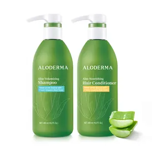 Aloderma Aloe Vera Hair Care Set: Volumizing Shampoo, Nourishing Conditioner Aloderma Aloe Vera Hair Care Set: Volumizing Shampoo, Nourishing Conditioner