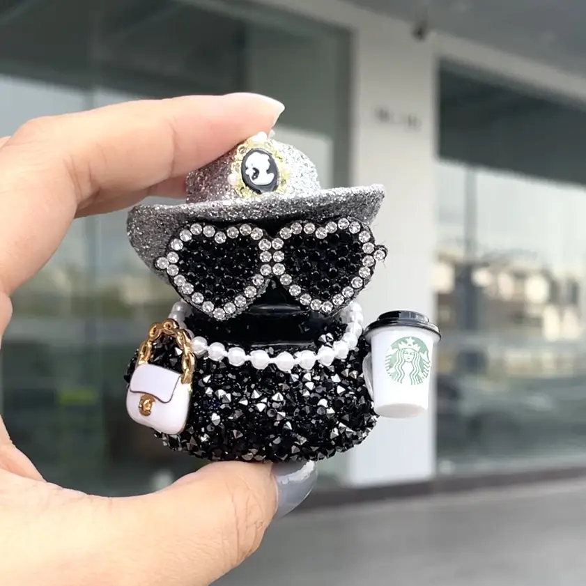 Bling your duck cowboy duck-car duck car accessory