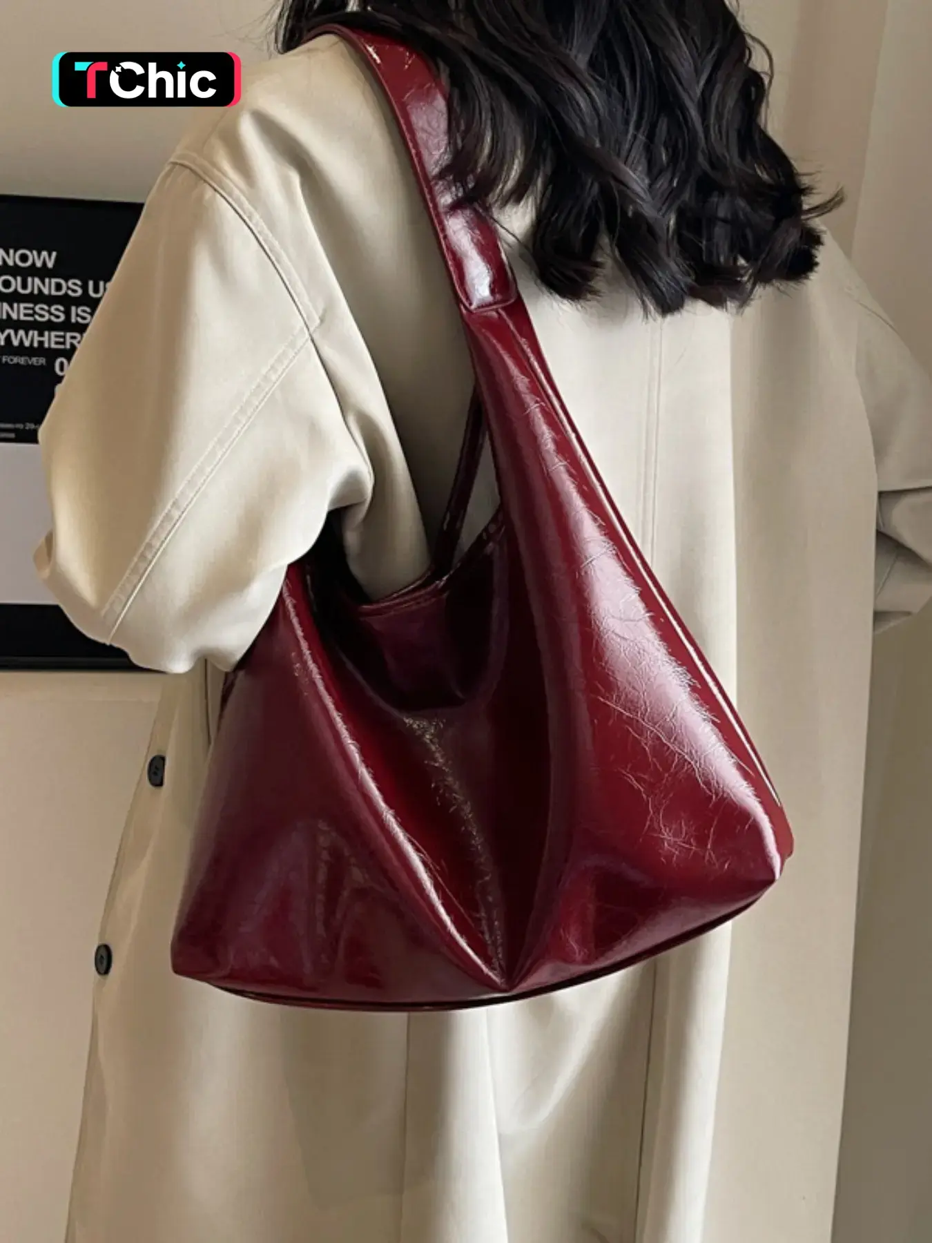 Women's Large Capacity, Simple Versatile Crossbody Handbag, Lightweight Shoulder Bag, New Fall Winter Commuter Tote, Stylish Daily Use, Crossbody Bags