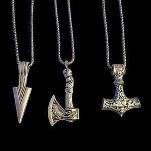 Viking Pendants - 1 pc Collection of Unique Pendant Designs on Chains