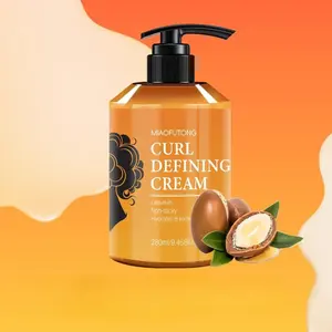 Curl Defining Cream, Deep Moisturizing Hair Cream, Hair Care & Styling Product for Women & Men, Suitable for Wavy Curls