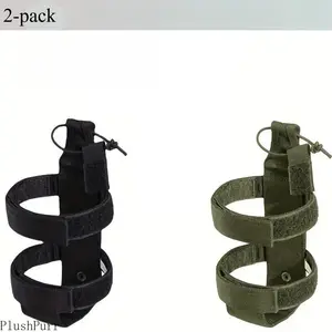1-Pack Portable Water Bottle Holder — Adjustable Water Bottle Pouch / Canteen Bag, Outdoor Sports Drinkware Accessory (Water Bottle Not Included)