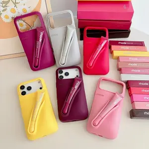 Viral Style Lip Gloss Phone Case – Soft Protective Cover for iPhone 11 12 13 14 15 16 17