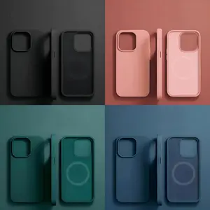 Magnetic Phone Case, Full Body Shockproof Phone Protective Cover, Phone Accessories Compatible with iPhone 11 12 13 14 15 Pro Max, Casing, Protector