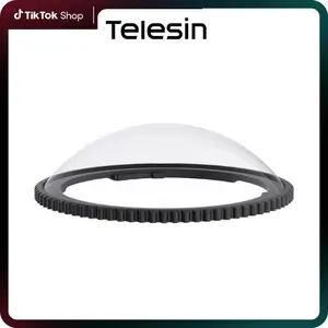 TELESIN Dual Lens Guard Set for Insta360 X5, High‑Definition Anti‑Scratch Tempered Glass Lens Protector, Insta360 X5 Accessories (Camera Not Included)