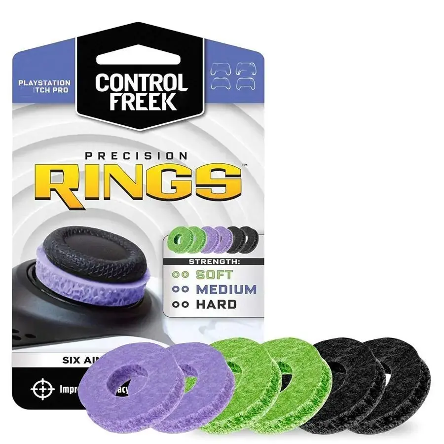 EOWULFROST Precision Rings for PS5 & Xbox, Aim Assist with Motion Control, Colors, Enhance Gaming Experience, Perfect Accessories for Gamers, Console Controller Accessories