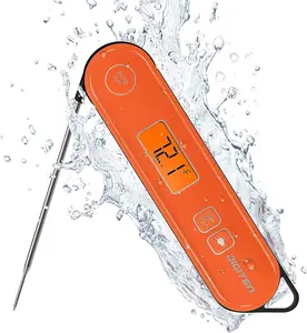 DIGITEN Digital Instant Read Meat Thermometer, Waterproof Foldable Probe, for BBQ, Kitchen, Food Cooking, Candy Making, Deep Fry, Grill, Cheese Making and Roast Turkey