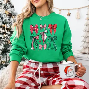 Christmas Bow Sweatshirt