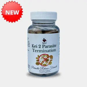 Kei 2 Parasite Termination Capsules | Herbal Parasite Cleanse for Gut Health