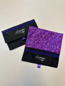 RooSportPlus Purple Sparkle Pocket for Active Lives - Vibrant Colors, Waterproof Fabric, Quick-Access Flap, Concealed Zipper for Security & Style