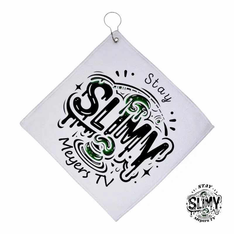 Meyers TV Fishing Slime Towel/Bait Towel 16x16inch - Soft and Absorbent Microfiber