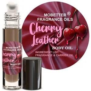 MOBETTER FRAGRANCE OILS Cherry Leather Fragrance Body Oil for Unisex