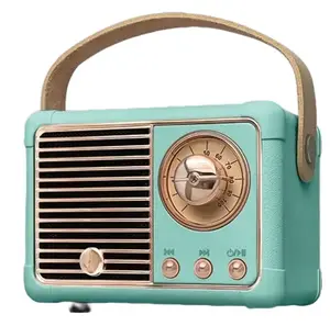 GO GO RETRO BLUETOOTH SPEAKER -TURQOISE
