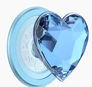 popsockets Crystal Heart Frost MagSafe PopGrip