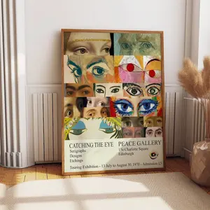 Vintage Museum Art Exhibition Print from 1970 - Vintage Exhibition Poster