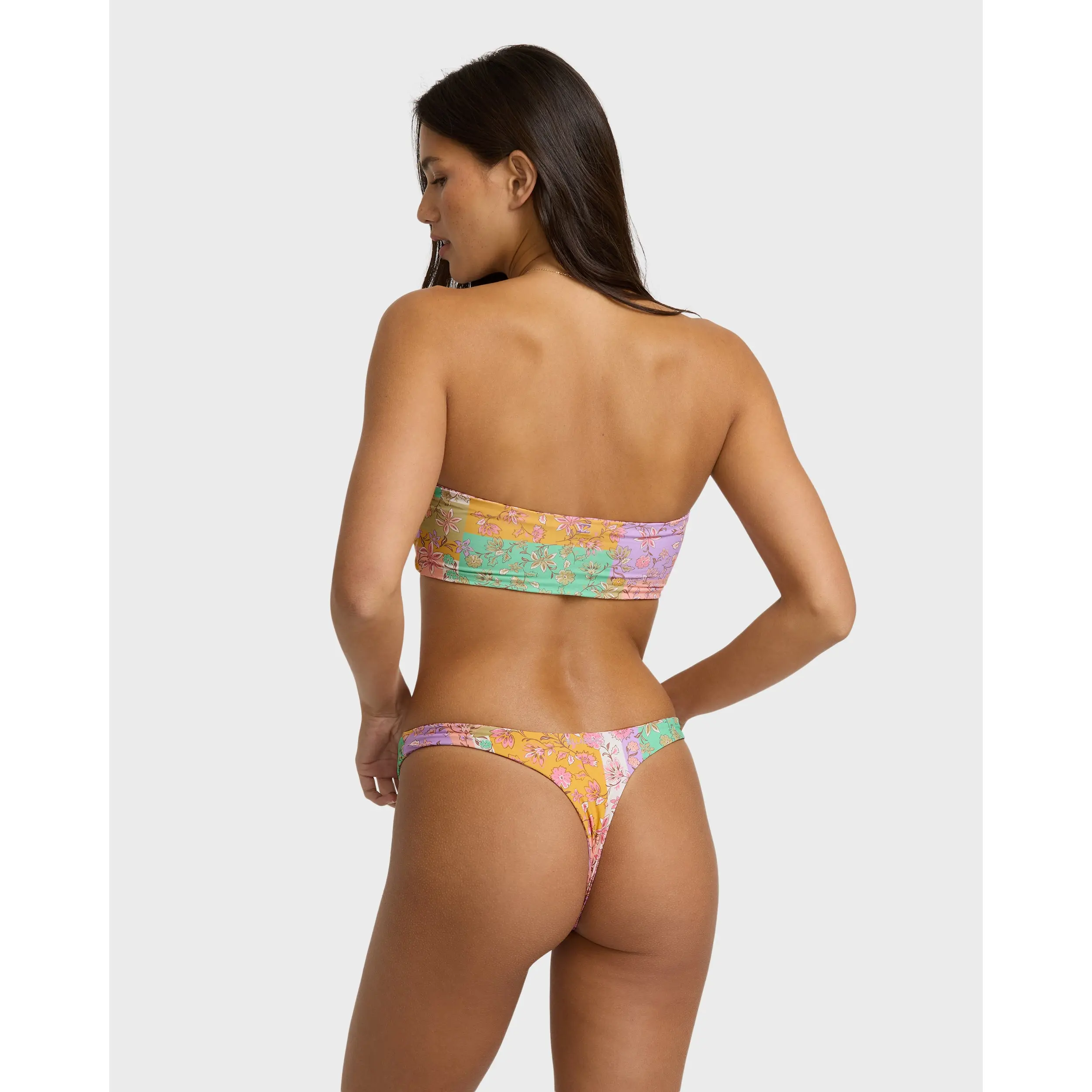 Dreamy Daze Reversible Tiny Bikini Bottoms - Sweet Lilac