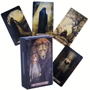 Russian Tarot Cards Set, 78 Pieces Divination Game, Fortune-Telling & Party Table Games, Perfect for Parties & Gatherings