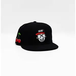 Black SS Logo Fitted