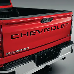 19-24 Silverado 1500 Tailgate vinyl inlay decal (multiple colors to choose from)