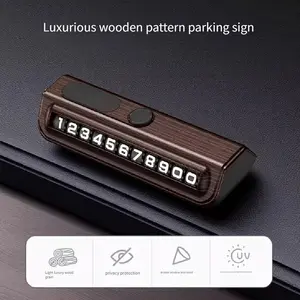 Temporary car mobile phone number, in-car accessories, parking number plates, car accessories, high-end creative number protector, Fancy License Plate