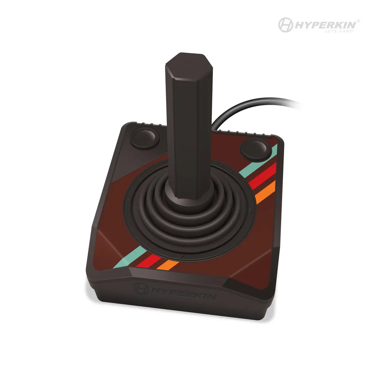 Hyperkin Trooper Gamepad, Retro Gaming, 10ft Cable, Ambidextrous Design, Compatible with Atari, Ergonomical, Arcade Gaming, Console Accessories
